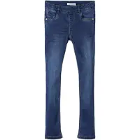 Name it - Kid's Polly Skinny Denim Legging - Leggings size 128, azul