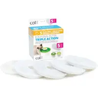 Catit Filtro De Fuente Triple Action 5 Piezas