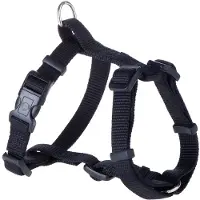 Hunter - Harness Ecco Sport VR - Arnés para perro size Hals 42-65 cm, Bauch 45-76 cm - Breite 2,0 cm, negro