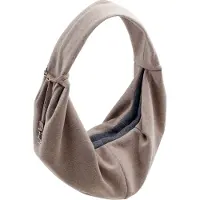 Hunter . Bandolera Los Ángeles, color beige/gris