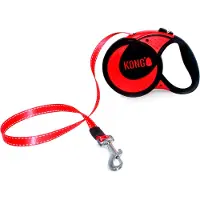 Kong Retractable Leash Ultimate - Rojo