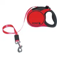 Kong Retractable Leash Terrain - S - Rojo