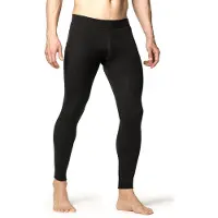 Woolpower - Long John 200 - Pantalones interior largo size XL, negro