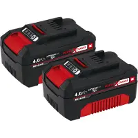 Einhell Power X-Change, batería de 18V, 4,0Ah, pack doble (PXC-Twinpack CB 1)