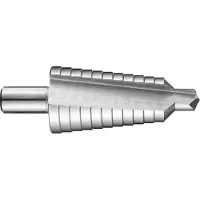 DORMER Broca escalonada, rango de perforación de 20-30 mm, acero de alta velocidad (HSS)