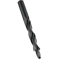 DORMER Broca multifacetada según la norma DIN 8376, tipo N, M4, acero rápido (HSS), vástago cilíndrico, 180 mm