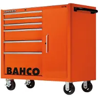 Bahco Carrito Clásico C75 Con Seis Cajones Y Armario Lateral 986 Mmx501 Mmx1100 Mm