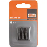 Bahco Consejo Estándar 1/4´´ Para Tornillos M8 De 25 Mmxzn 3 Unidades