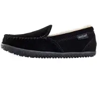 Minnetonka Mocasines 'Tempe' negro / blanco