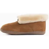 Minnetonka Zapatillas de casa 'Sheepshin' marrón