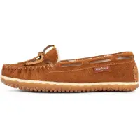 Minnetonka Mocasines 'Tilia' crema / marrón
