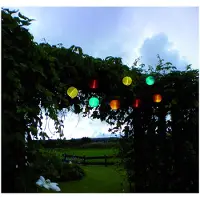 Star Trading Guirnalda de luces solares LED para fiestas, con 10 luces, de colores variados