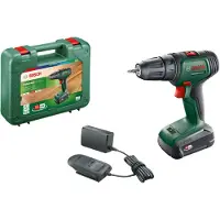 Bosch Taladro atornillador inalámbrico UniversalDrill de 18V, con 1 batería PBA 18V de 1.5Ah