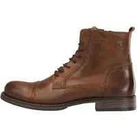 Jack & Jones Botas con cordones 'Russel' marrón