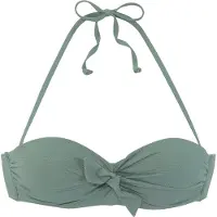 LASCANA Top de bikini oliva