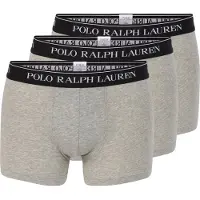 Ralph Lauren Calzoncillo boxer gris moteado / negro