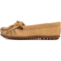 Minnetonka Mocasines 'Kilty' marrón claro