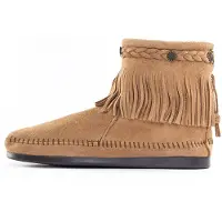 Minnetonka Botines marrón claro