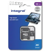 Integral Tarjeta De Memoria Microsd Hc/xc 32gb