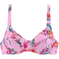 Sunseeker Top de bikini mezcla de colores / rosa claro