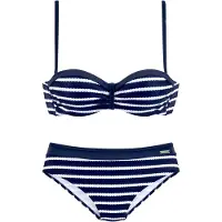 LASCANA Bikini navy / blanco