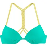 Venice beach Top de bikini lima / menta