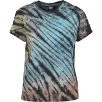 Urban Classics Camiseta 'Boyfriend' azul / amarillo / rosa / negro