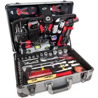 Airpress Kit profesional de herramientas en maletín de aluminio, 127 piezas, marca