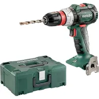 Metabo Taladro atornillador sin cable BS 18 LT BL Q 18 V 75 Nm ( 602334840 ) Solo + 1x maletín MetaLoc - sin batería - sin cargador