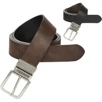 Levi's para hombre. 77134-2086 Cinturón de piel Reversible Core marrón (85 cm), Casual, outlet 2026.