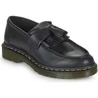 Dr. Martens para mujer. 22209001 Mocasines de piel Adrian Yellow Stitch negro (45), Plano, 1 a 3cm, Cordones, Casual, outlet 2026.