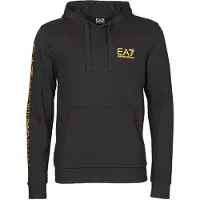 Emporio Armani Sudaderas EA7 TRAIN LOGO SERIES M HOODIE RN COFT hombre - Negro - EU XL