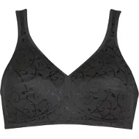 Triumph Triángulo/Sin Aros ELEGANT COTTON mujer - Negro - EU 75C