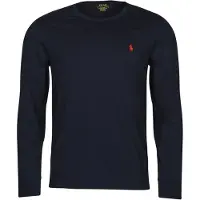 Ralph Lauren para hombre. 710671468024 Camiseta de punto jersey Custom Slim Fit marino (M), Casual, Algodón, Manga larga, Polo Ralph La