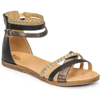 Bullboxer Sandalias planas ALM013F1S-ROSE niña - Negro - 31