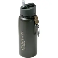 LifeStraw Botella De Agua Con Filtro Go Acero Inoxidable 650ml