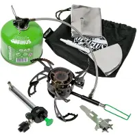 Optimus - Cocina - Polaris Optifuel & Fuel de Aluminio - Gris