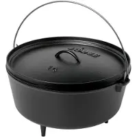 Lodge Camp Dutch Oven incl. tapa L14DCO3, contenido aprox. 9.5 L
