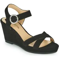 Jb martin Sandalias con plataforma QUERIDA mujer - Negro - 42