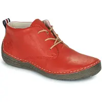 Rieker Botas de tobillo rojo