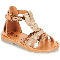 Citrouille et compagnie Sandalias planas GITANOLO niña - Beige - 18
