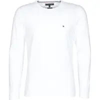 Tommy Hilfiger Camiseta manga larga STRETCH SLIM FIT LONG SLEEVE TEE hombre - Blanco - EU XXL
