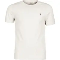 Ralph Lauren Camiseta T-SHIRT AJUSTE COL ROND EN COTON LOGO PONY PLAYER hombre - Beige - EU XL