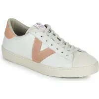 Victoria Zapatillas BERLIN PIEL CONTRASTE mujer - Blanco - 35