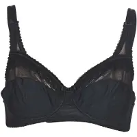 Playtex Envolvente FLEUR mujer - Negro - 90B