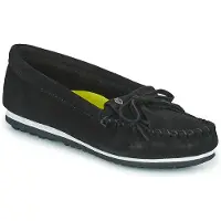 Minnetonka Mocasines 'Kilty plus' negro / blanco