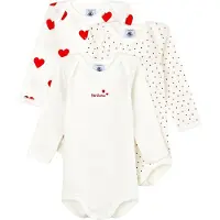 Petit Bateau Bodys para niños A00BC-00 niña - Multicolor - 18 mois