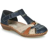 Rieker Sandalias 'Sandalette Damen M1655-14 Kunststoff (Synthetik) in blau' azul