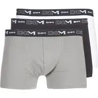 Dim Boxer COTON STRETCH X3 hombre - Negro - T5