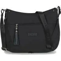 Lancaster Bandolera BASIC POMPON 38 mujer - Negro - única